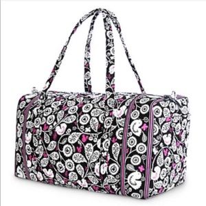 VERA BRADLEY DISNEY LARGE DUFFEL TOTE TRAVEL BAG